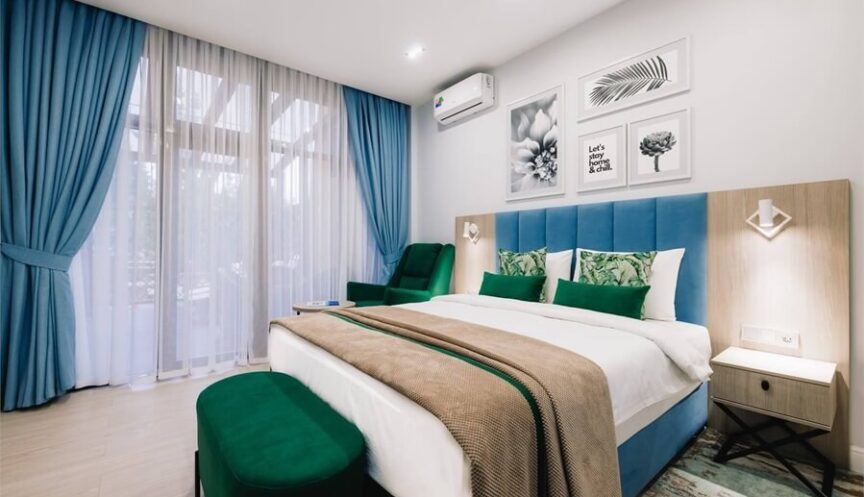 Двухкомнатный Семейный с террасой